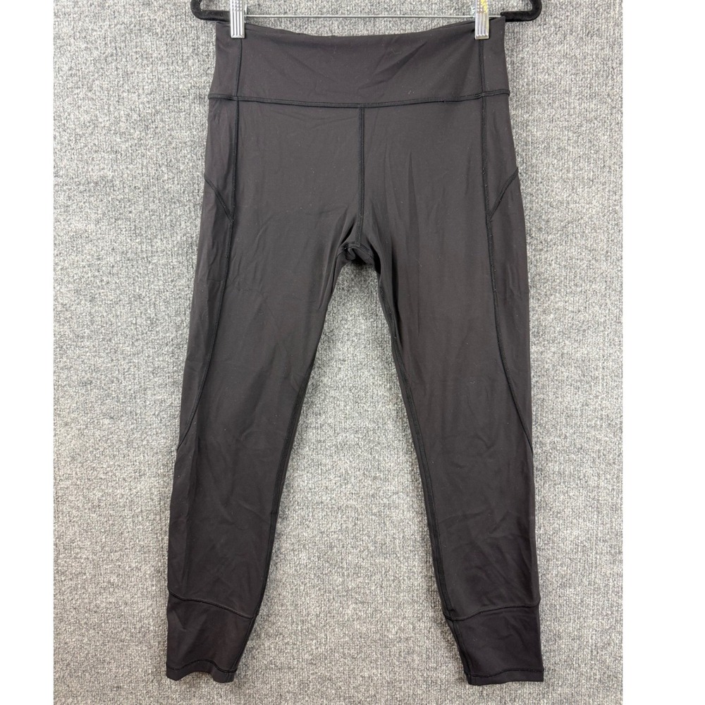 Lululemon Speed Up Tight 25 Black Luxtreme Running Leggings Yoga 10 Compression